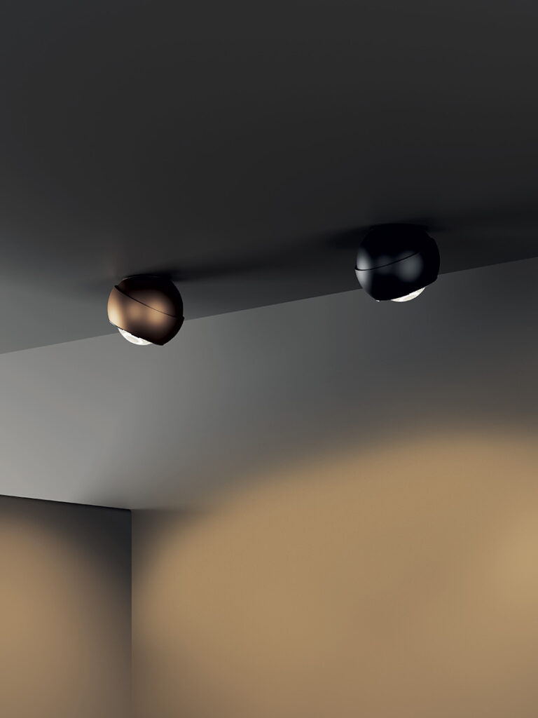 Spider spots washing a wall with light